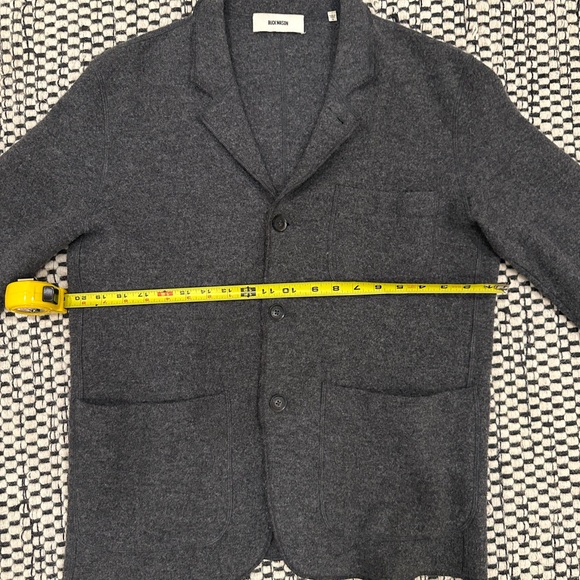 Buck Mason Charcoal Wool Jacket - Picture 4 of 5